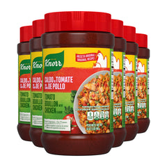 Knorr envase frontal caldo granulado pollo y tomate para cocina práctica