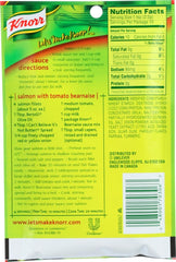 Knorr salsa Béarnaise textura cremosa lista para servir y mejorar platos