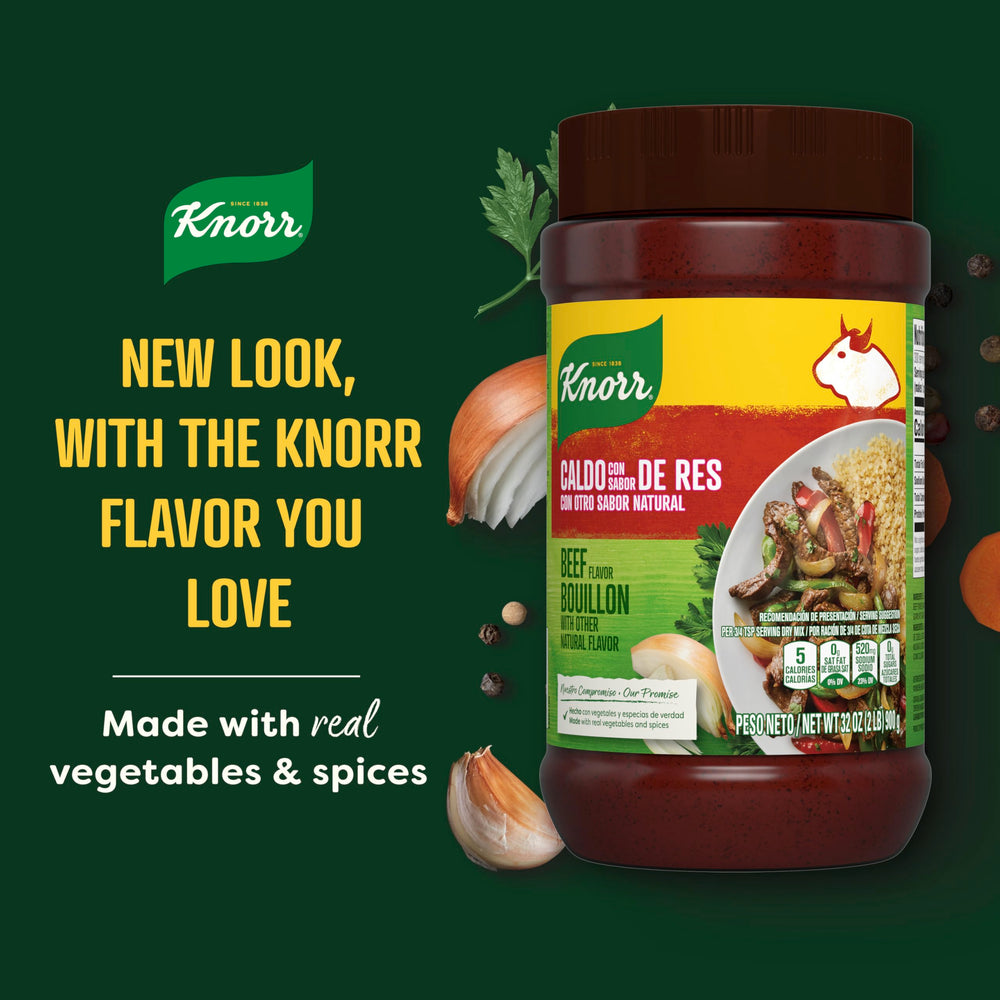Knorr uso del caldo en estofado familiar mostrando profundidad de sabor en platillo