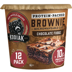 Kodiak Cakes empaque frontal del pack de 12 con vista clara del producto y conveniencia