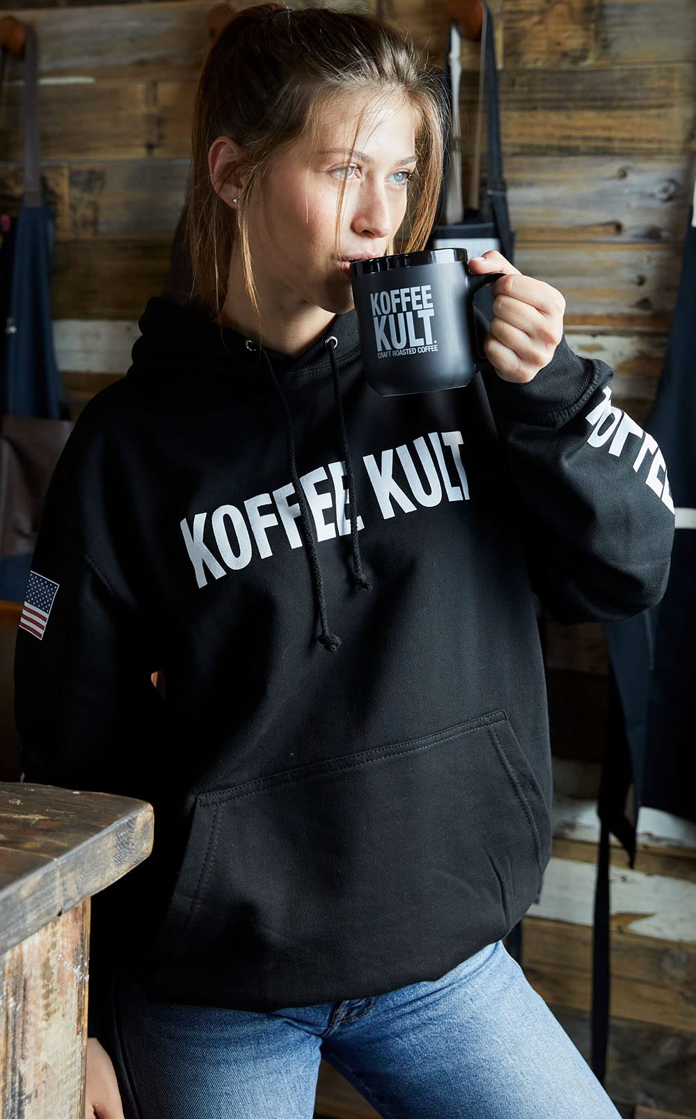 Koffee Kult espresso servido con crema intensa y cuerpo equilibrado