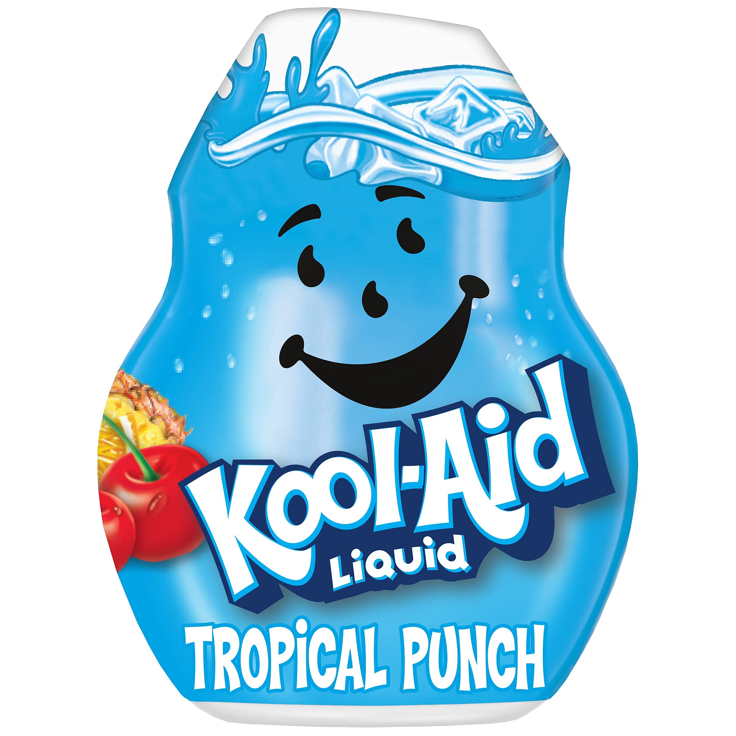 Kool-Aid botella colocada en mochila demostrando portabilidad