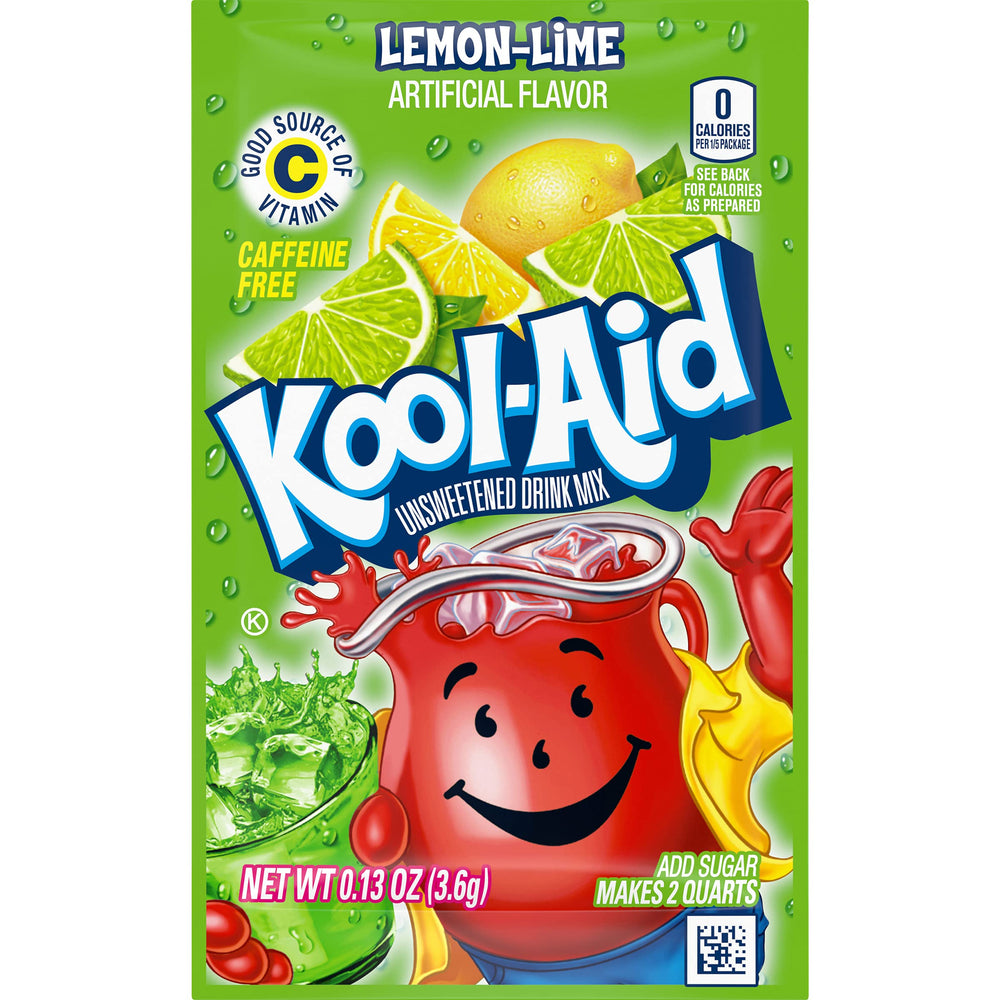 Kool-Aid familia en picnic disfruta bebida cítrica ligera