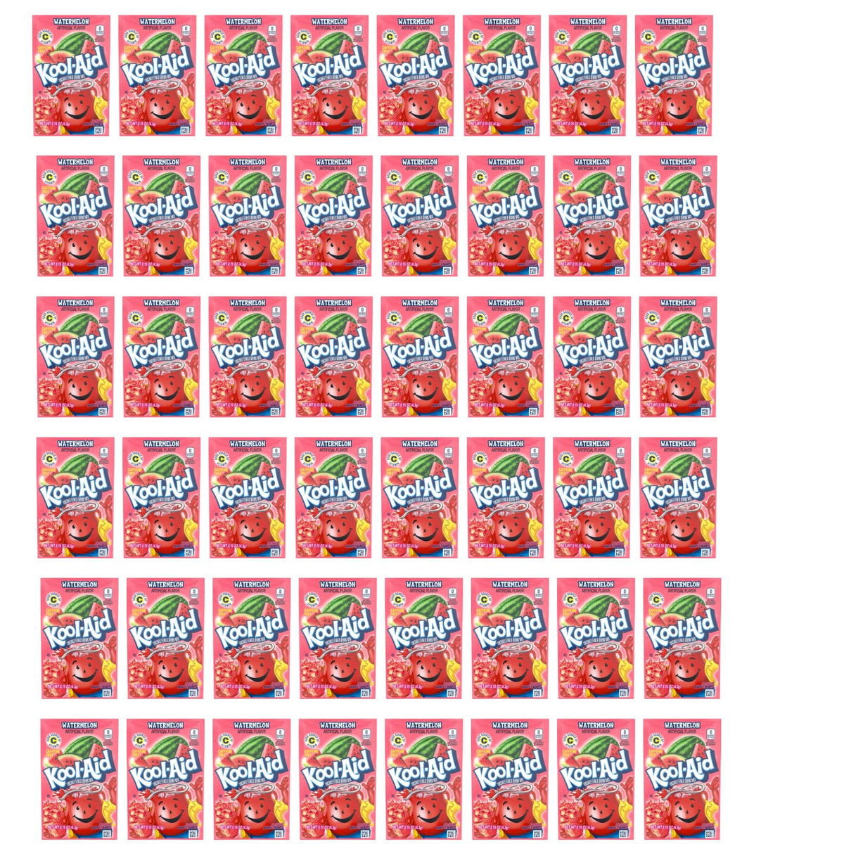 Kool-Aid sobre frente muestra diseño y fácil preparación