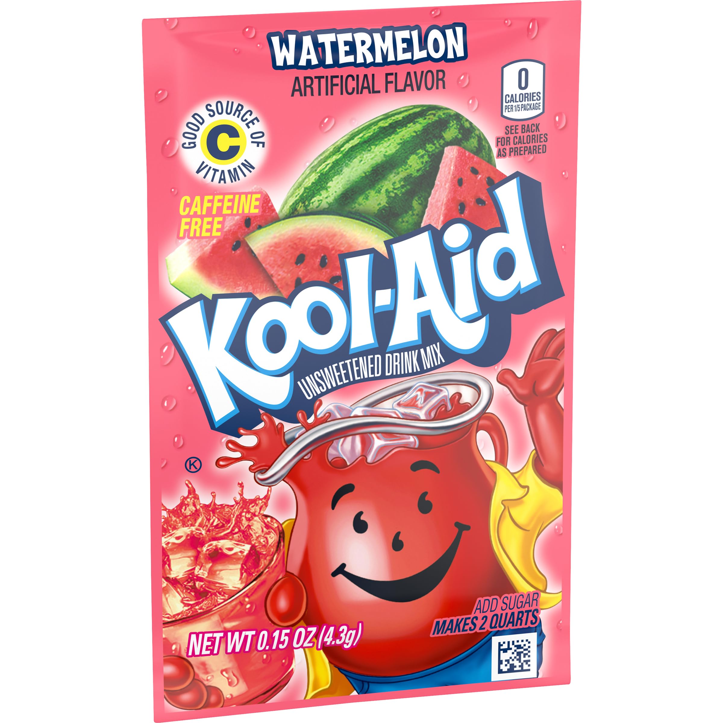 Kool-Aid textura del polvo para disolución rápida