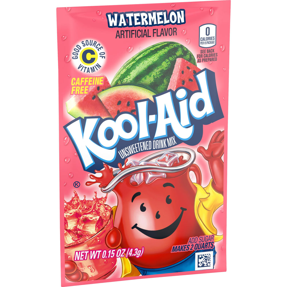 Kool-Aid textura del polvo para disolución rápida