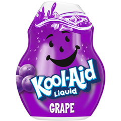 Kool-Aid gota de concentrado resaltando color y mezcla sin azúcar