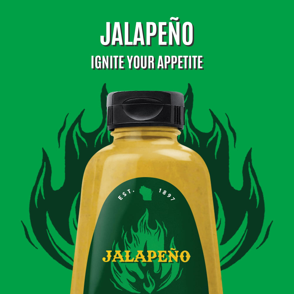 Koops mostaza jalapeño textura cremosa para untar sin grumos
