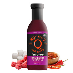 Kosmos Q frente de la botella mostrando etiqueta y tamaño, ideal para compra informada