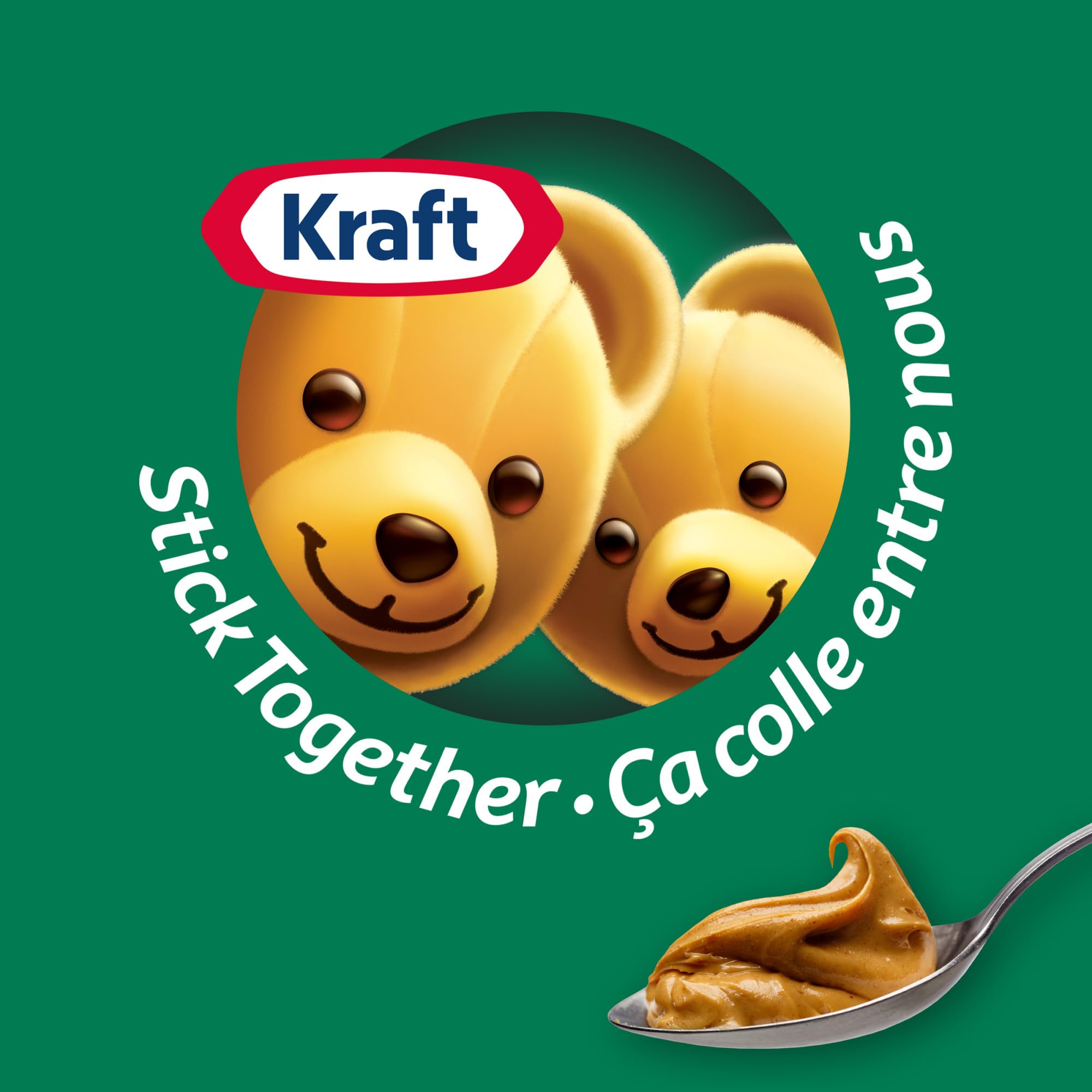 Kraft frasco frente a mano para comparar tamaño y porción
