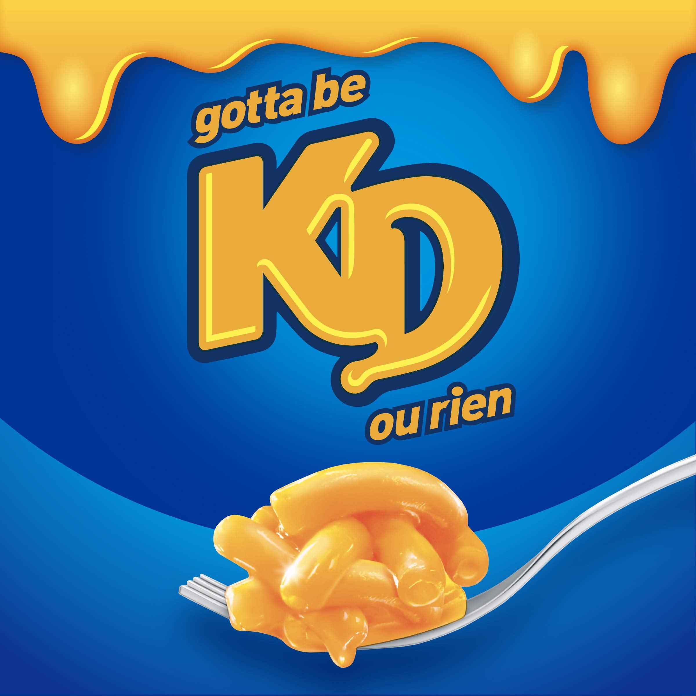 Kraft Dinner etiqueta nutricional y origen importado desde Canadá