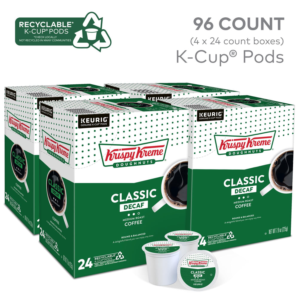 Krispy Kreme cápsula K-Cup con logo, lista para máquina Keurig