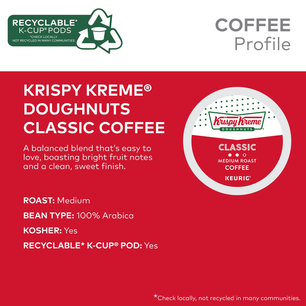 Krispy Kreme 96 cápsulas dispuestas en mesa para ver cantidad y variedad práctica