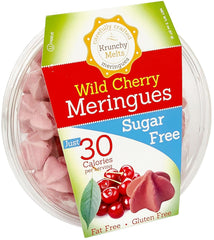 Krunchy Melts frente del empaque mostrando sabor Wild Cherry y conveniencia