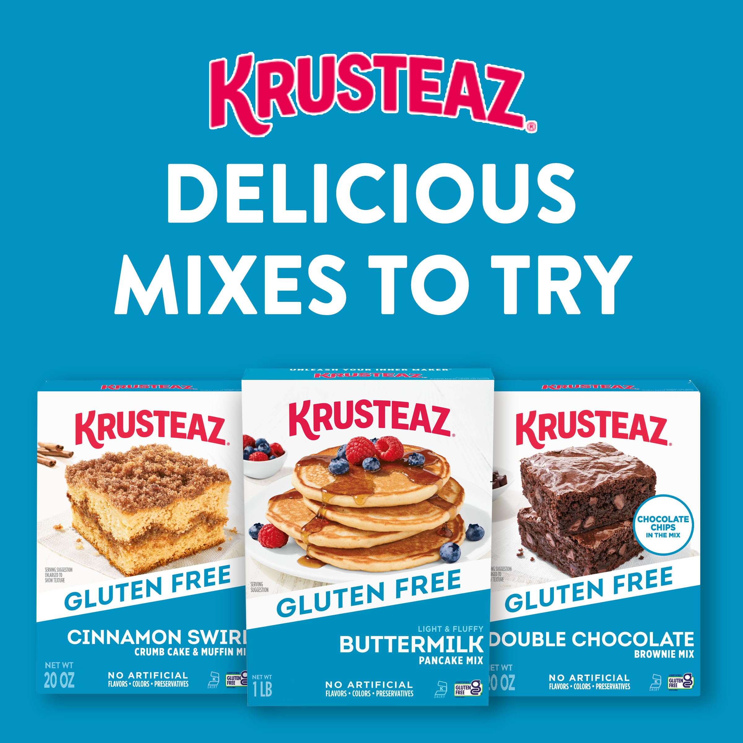 Krusteaz brownie en cocina estilo vida, presentación para reuniones
