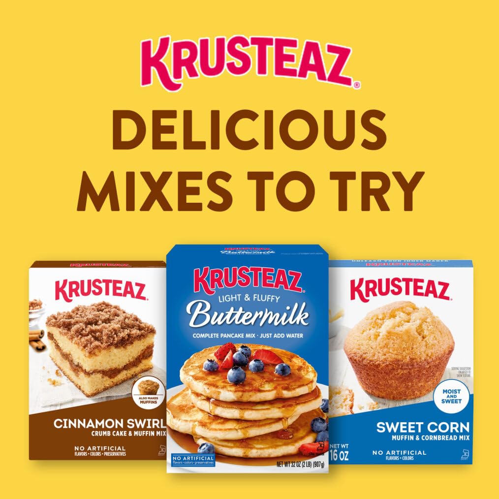 Krusteaz pack de 12 en despensa, ahorro y stock práctico para el hogar