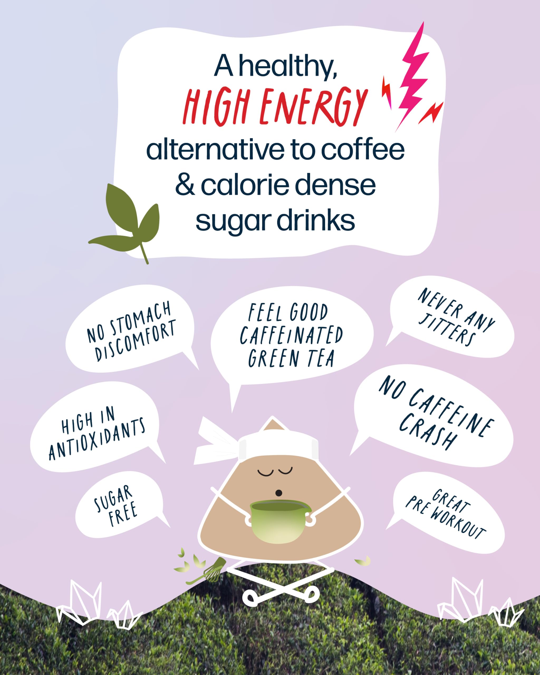 Kubo Tea etiqueta de ingredientes orgánicos, transparencia y calidad