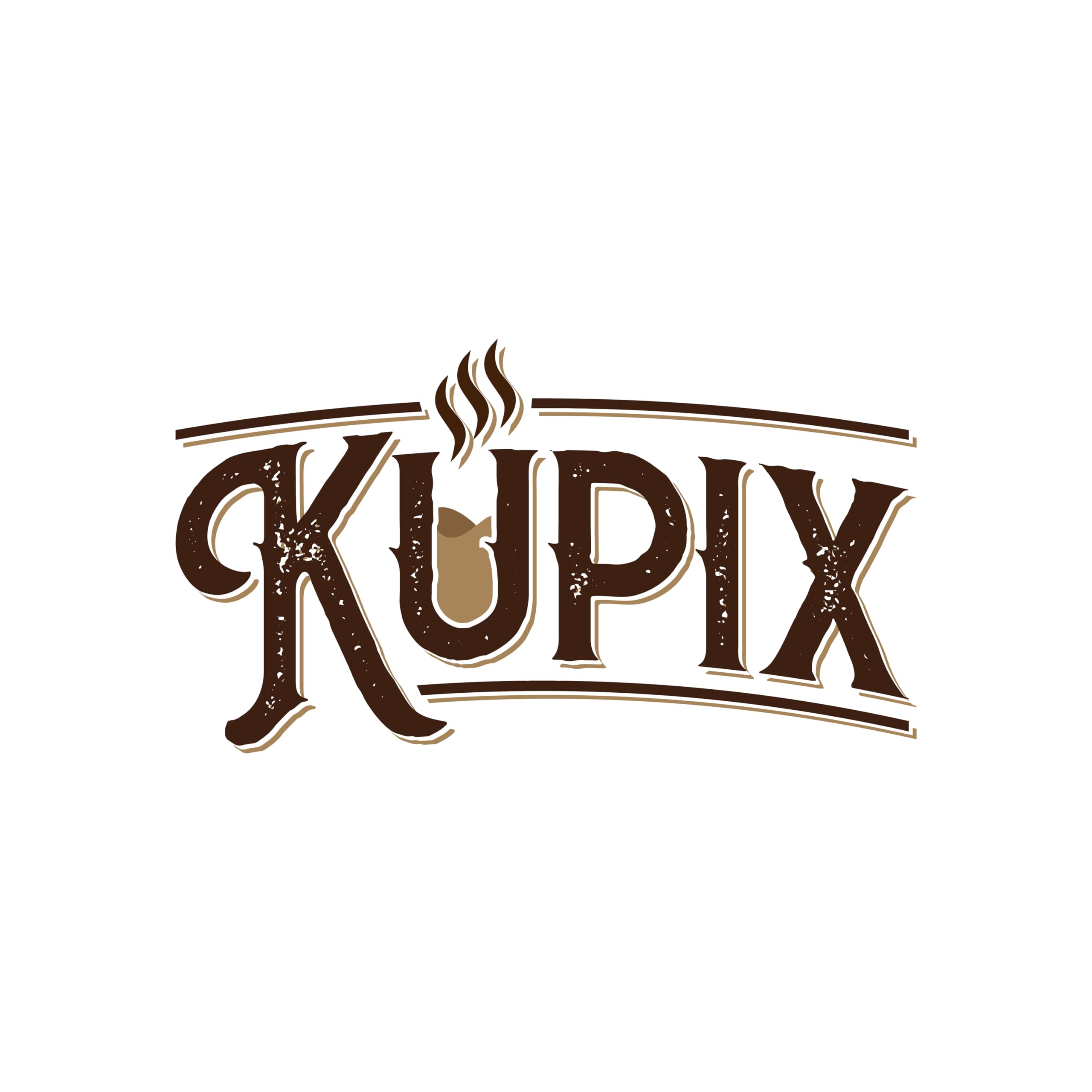 KUPIX taza de café preparado con cápsula K-Cup que muestra color y crema