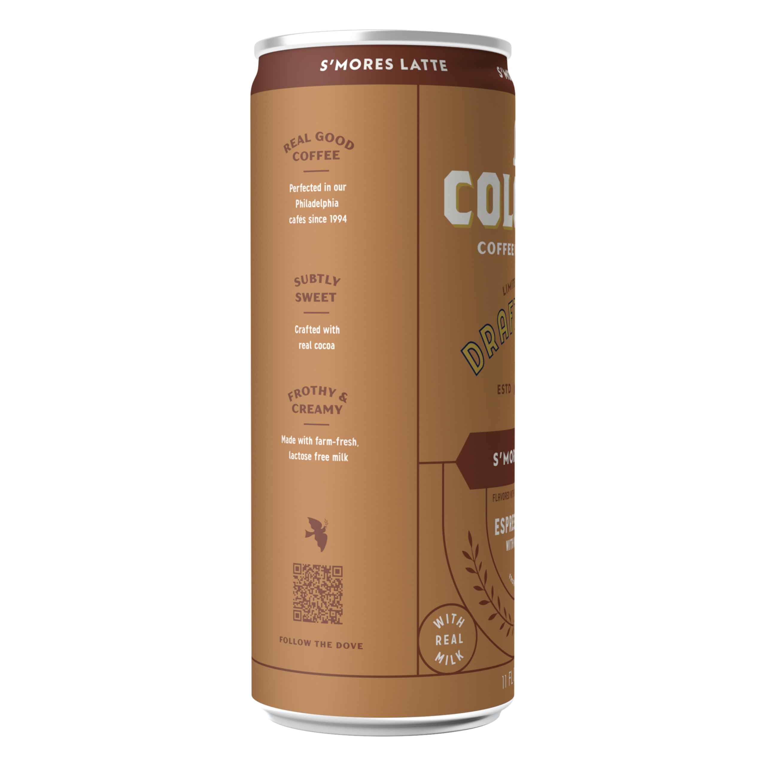 La Colombe lata en picnic mostrando ocasión de consumo al aire libre