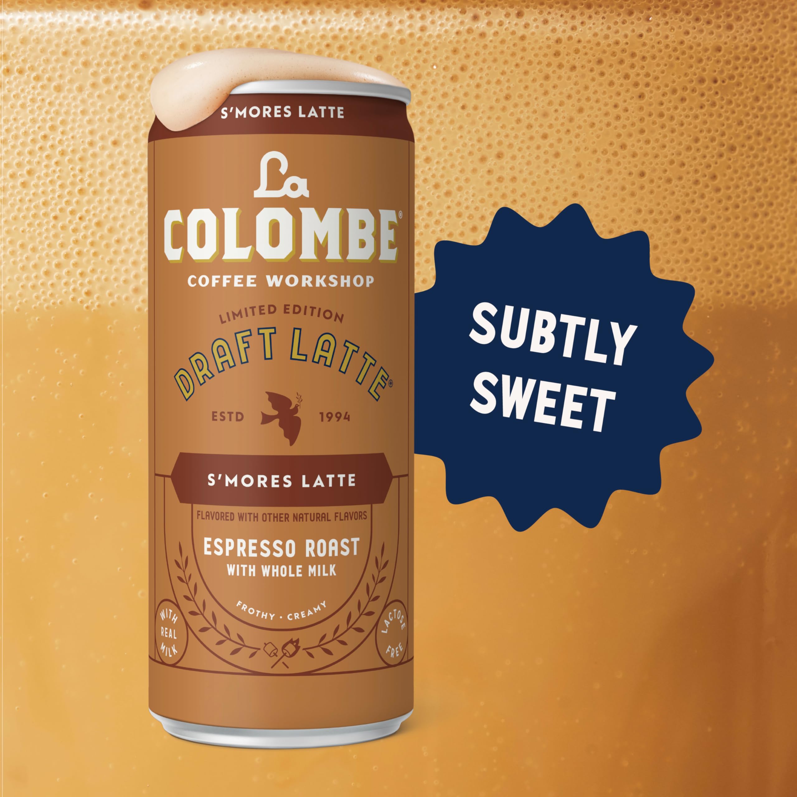 La Colombe etiqueta legible con ingredientes y certificaciones claras