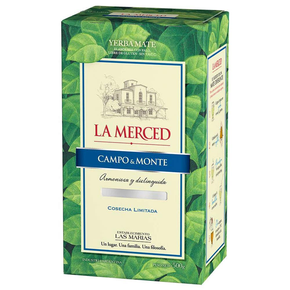La Merced paquete frontal 500 g mostrando sello de cosecha limitada y sabor intenso