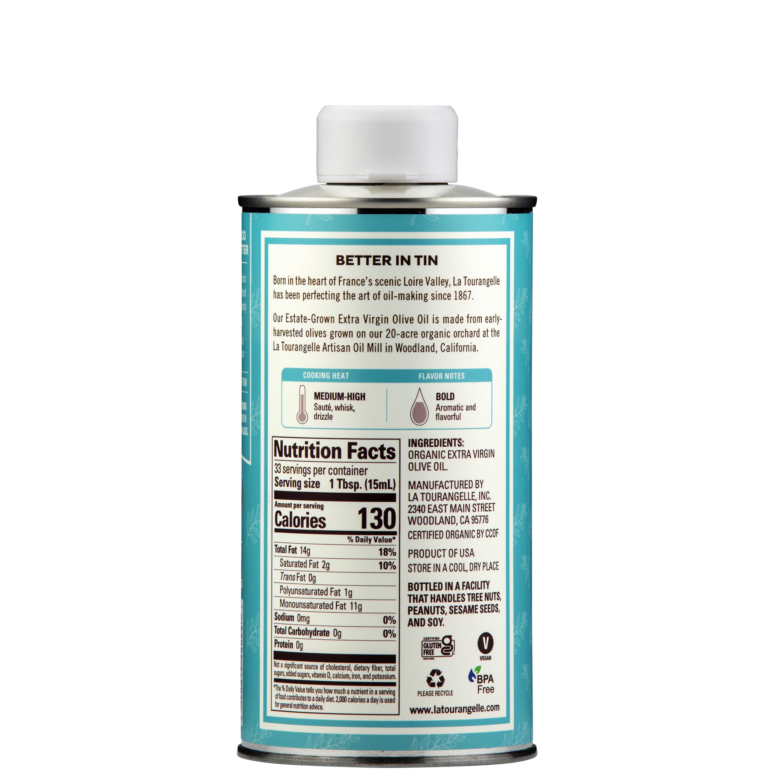 La Tourangelle detalle del color y textura del aceite que revela riqueza y brillo natural