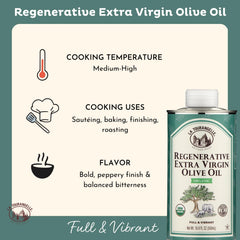La Tourangelle vertiendo aceite sobre ensalada para realzar sabores frescos