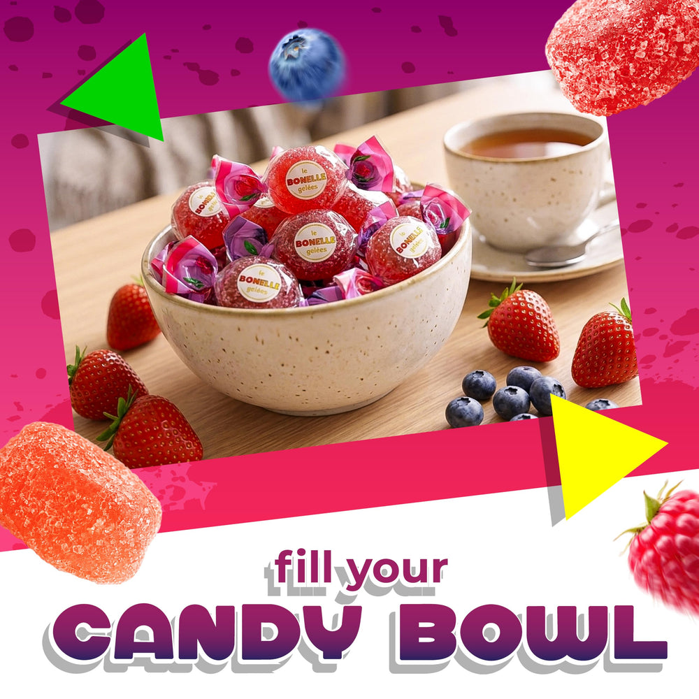 LAETAFOOD gomitas Bonelle usadas como decoración en cupcake