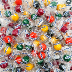 LAETAFOOD bolsa frontal de Jawbreakers con colores vibrantes y gran cantidad