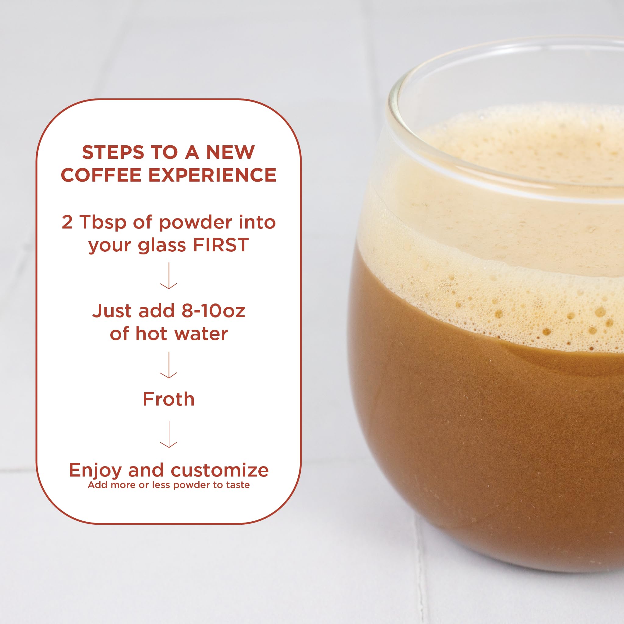 Laird Superfood chai en cocina moderna, estilo de vida y preparación cotidiana