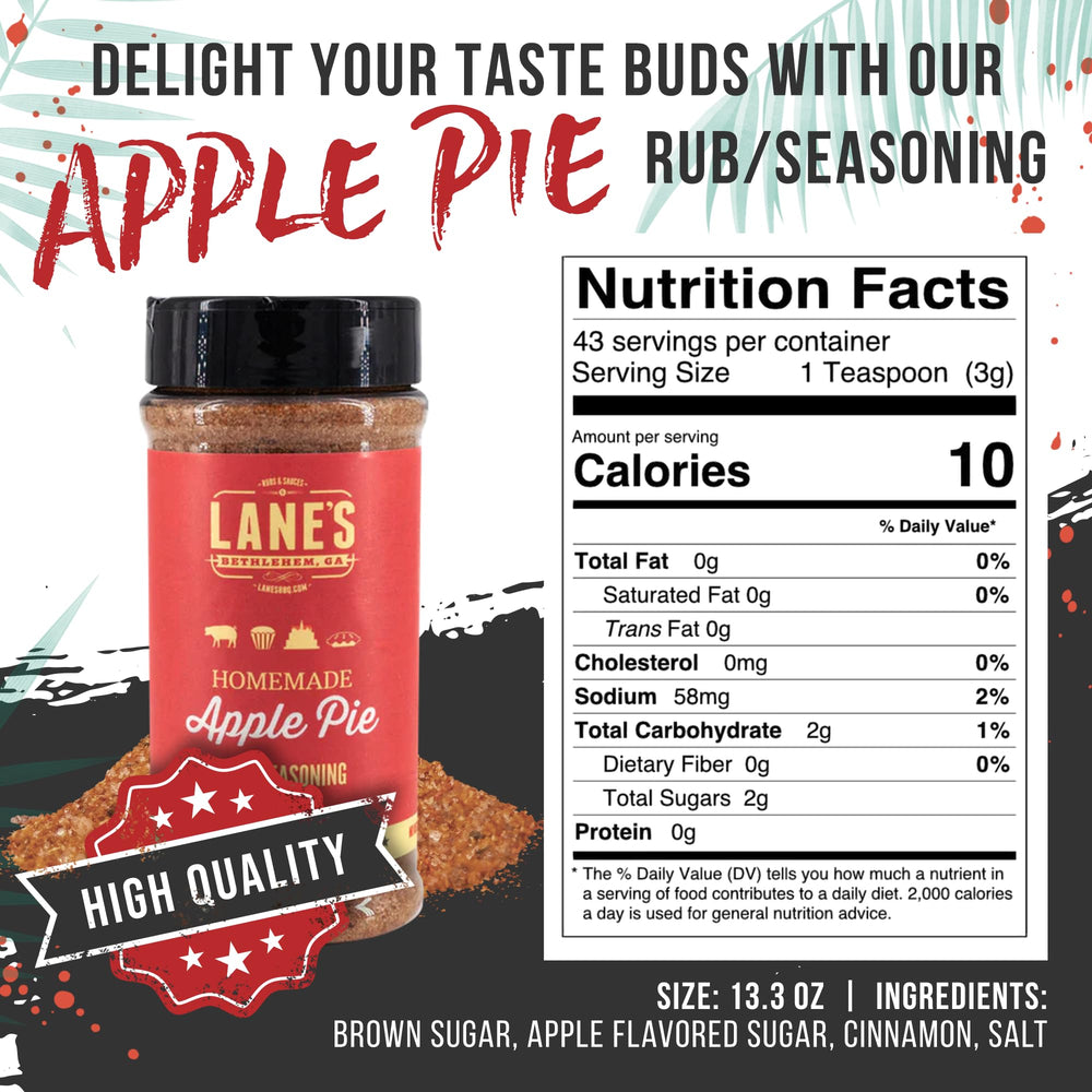 Lane's topping en helado aporta aroma a tarta de manzana