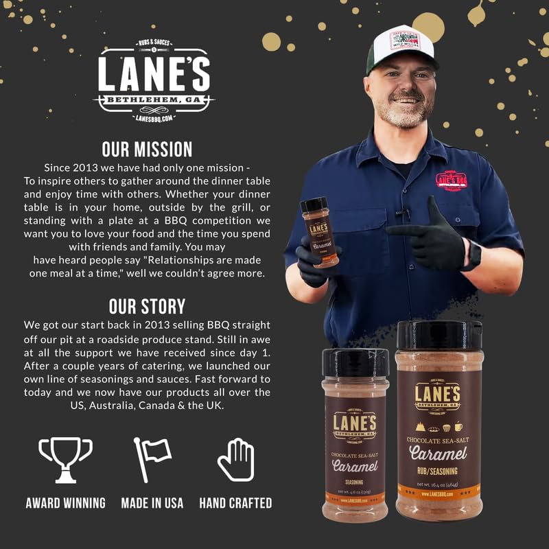 Lane's frasco en mano para comparar tamaño y uso doméstico