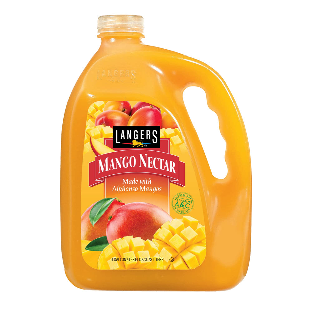 Langers frente del envase mostrando tamaño grande y marca