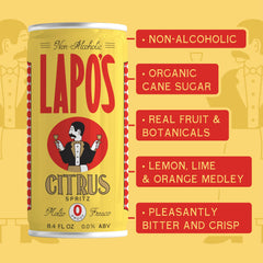 Lapo's primer plano de burbujas que resalta textura refrescante
