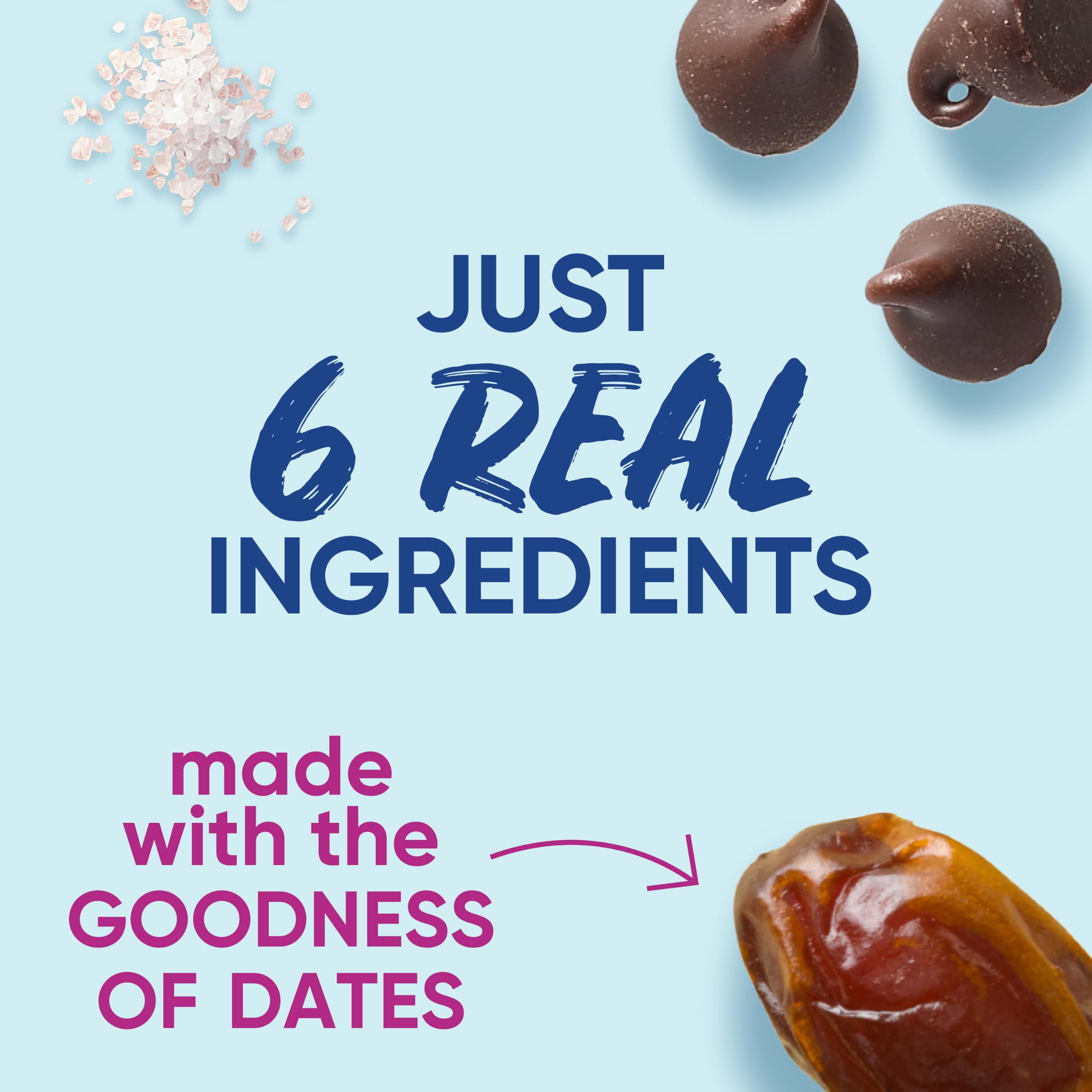 LÄRABAR ingredientes reales: dátiles y anacardos en detalle nutritivo