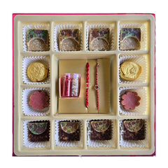LAUMIÈRE GOURMET FRUITS vista frontal de la caja, presentación premium lista para regalar