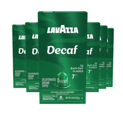 Lavazza caja frontal 60 cápsulas mostrando variedad y conveniencia