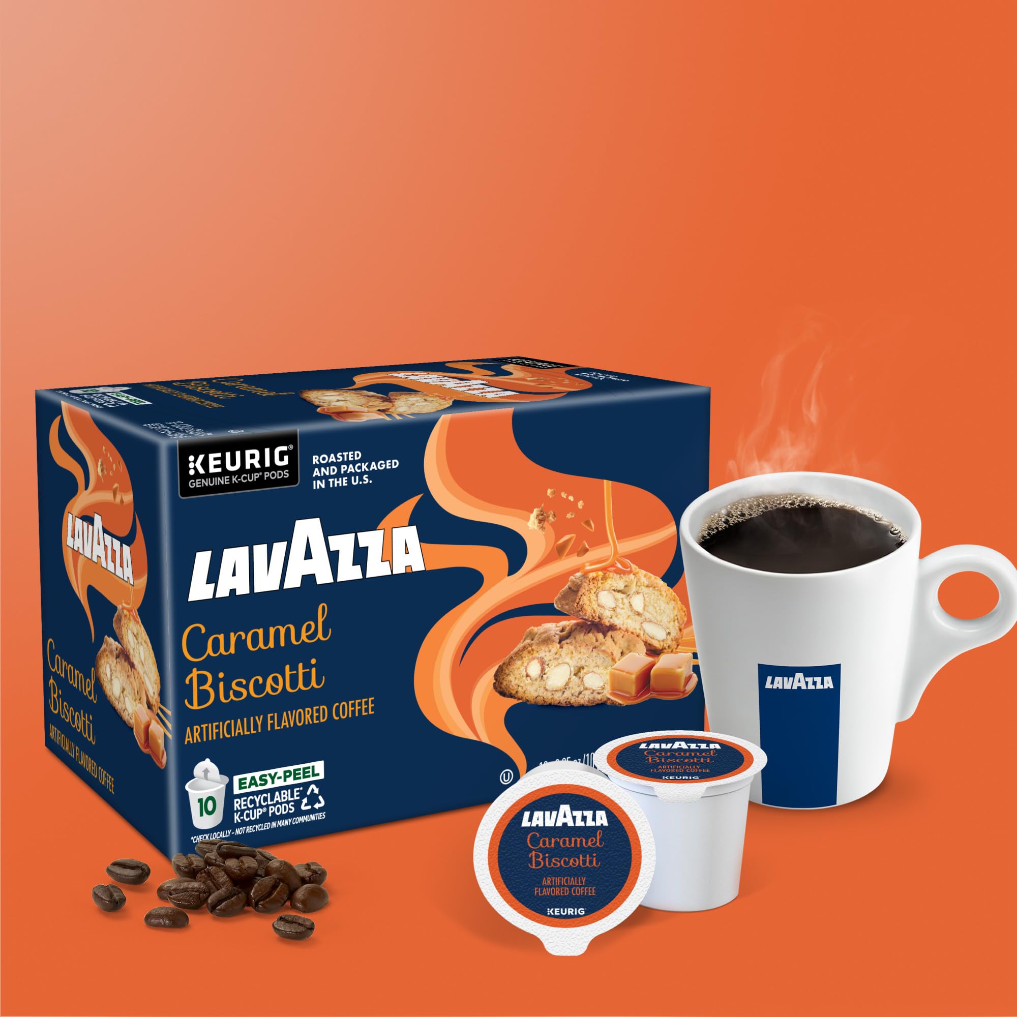 Lavazza etiqueta con información del producto y trazabilidad clara