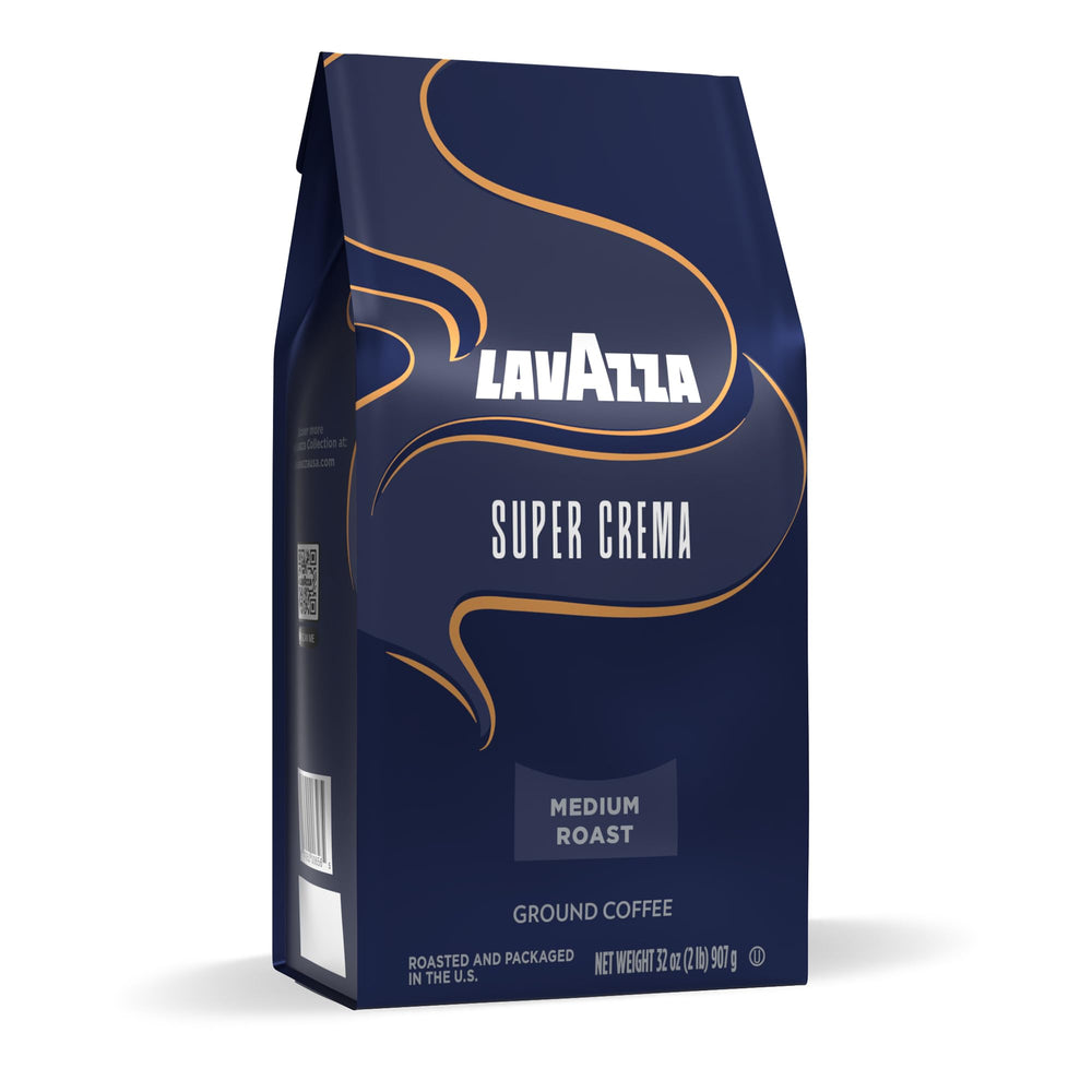 Lavazza Super Crema en cocina con tazas, ambiente diario y uso conveniente