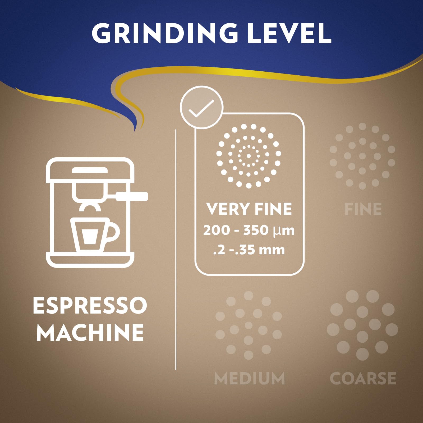 Lavazza Super Crema etiqueta con ingredientes garantizando solo café puro