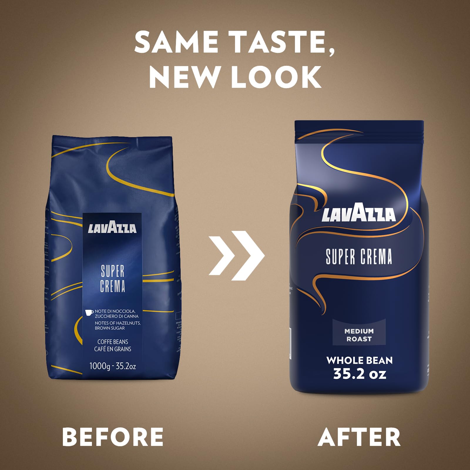 Lavazza Super Crema molienda casera demostrando control y sabor consistente