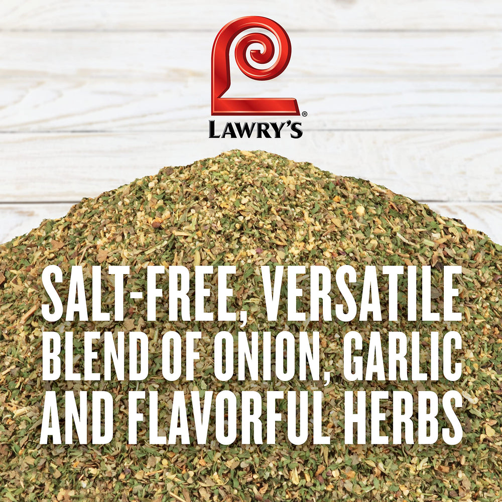 Lawry's sazonando carne asada para mayor sabor sin sodio