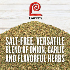 Lawry's sazonando carne asada para mayor sabor sin sodio