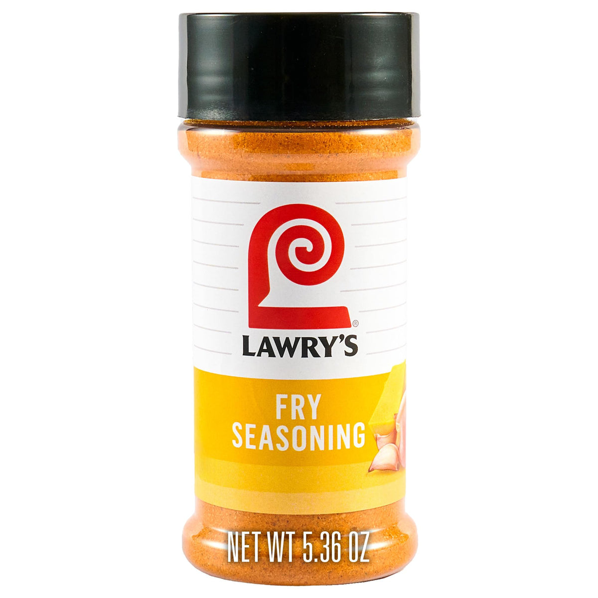 Lawry's frasco frontal mostrando marca y formato práctico
