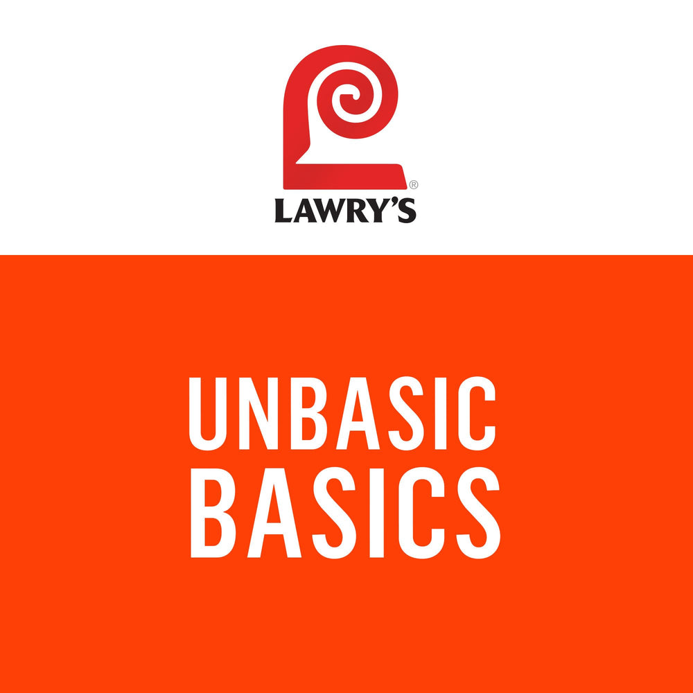 Lawry's detalle de especias secas que ofrece sabor auténtico