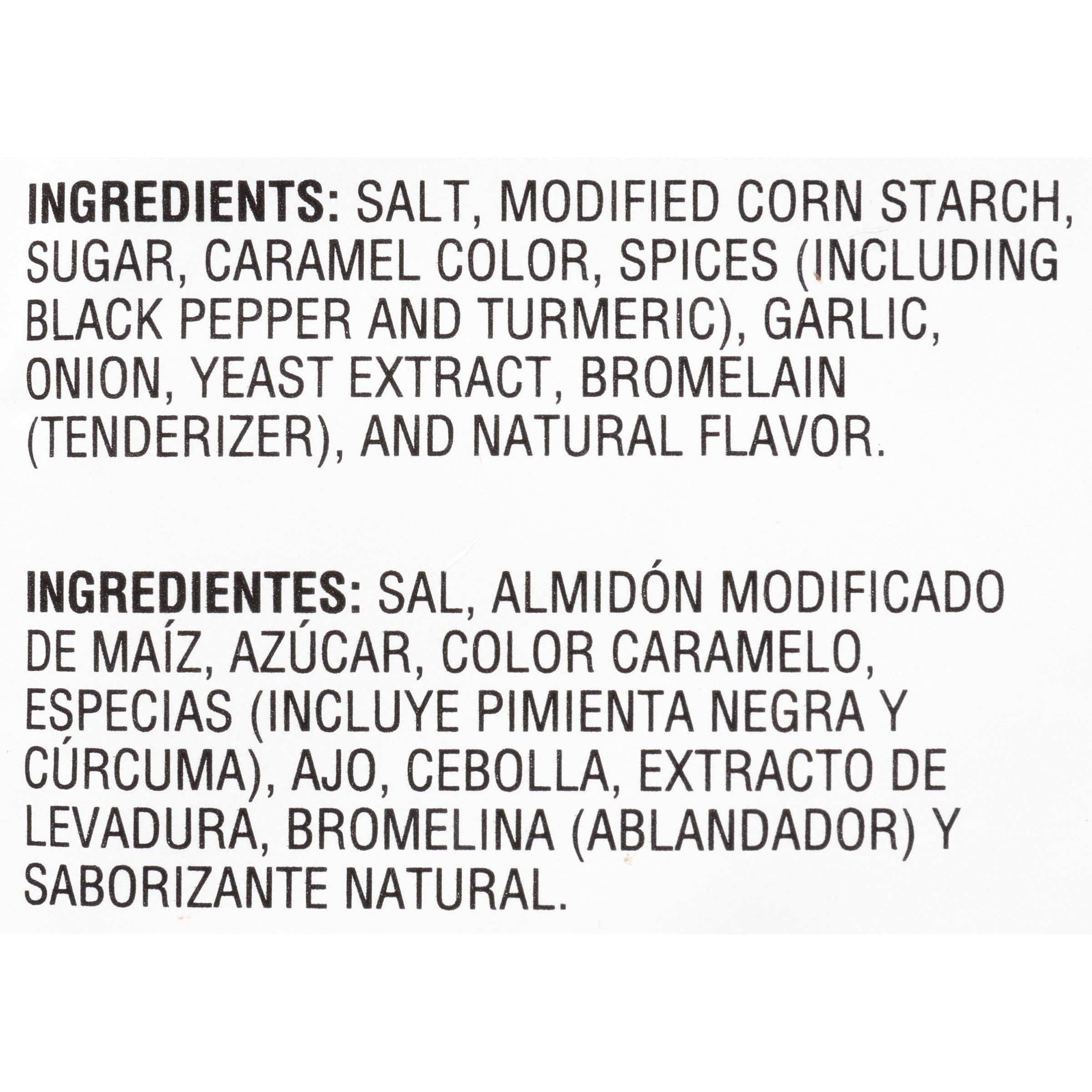 Lawry's marinando filetes en bol, acelerando ablandado y sabor