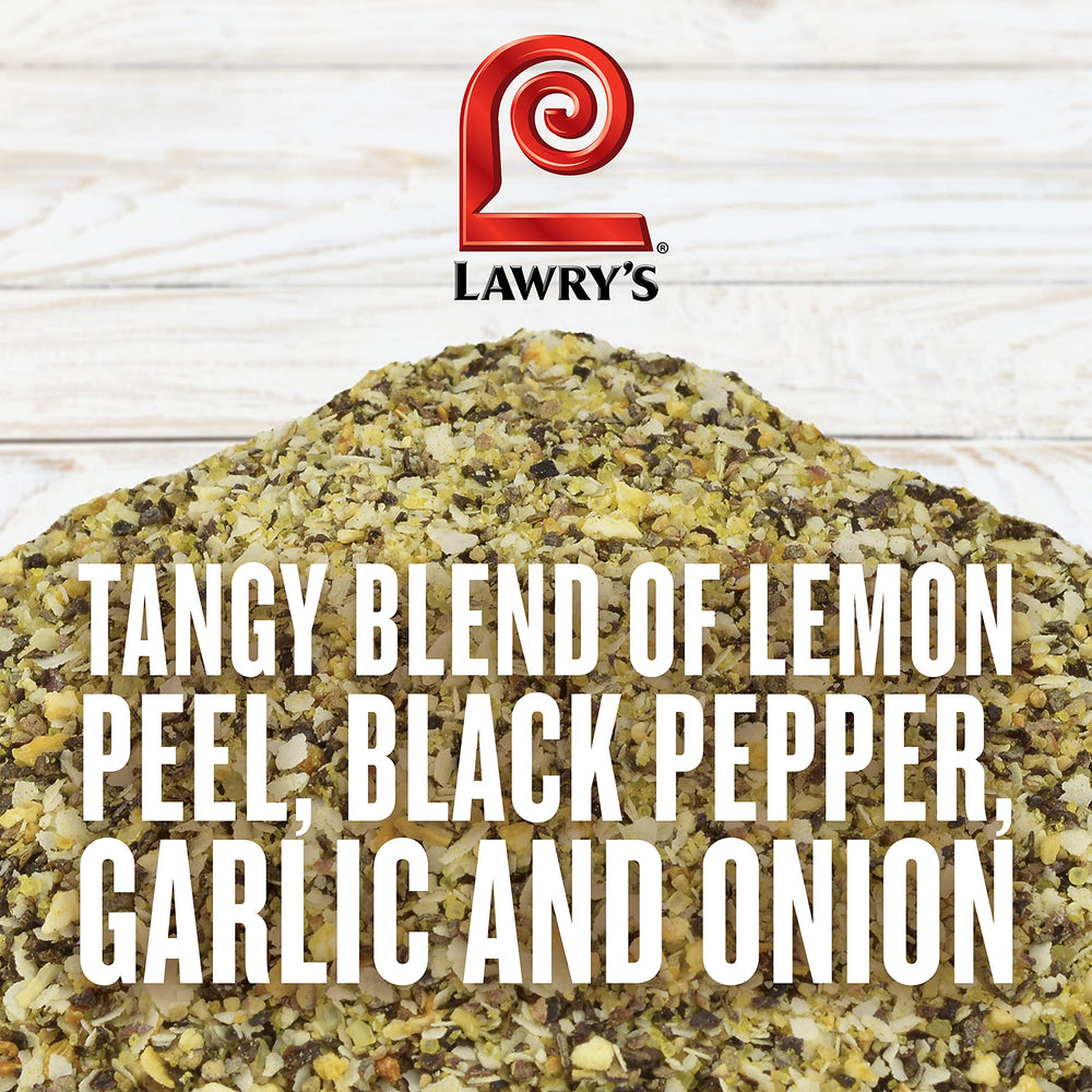 Lawry's tapa abatible en mano para dispensar fácil y rápido