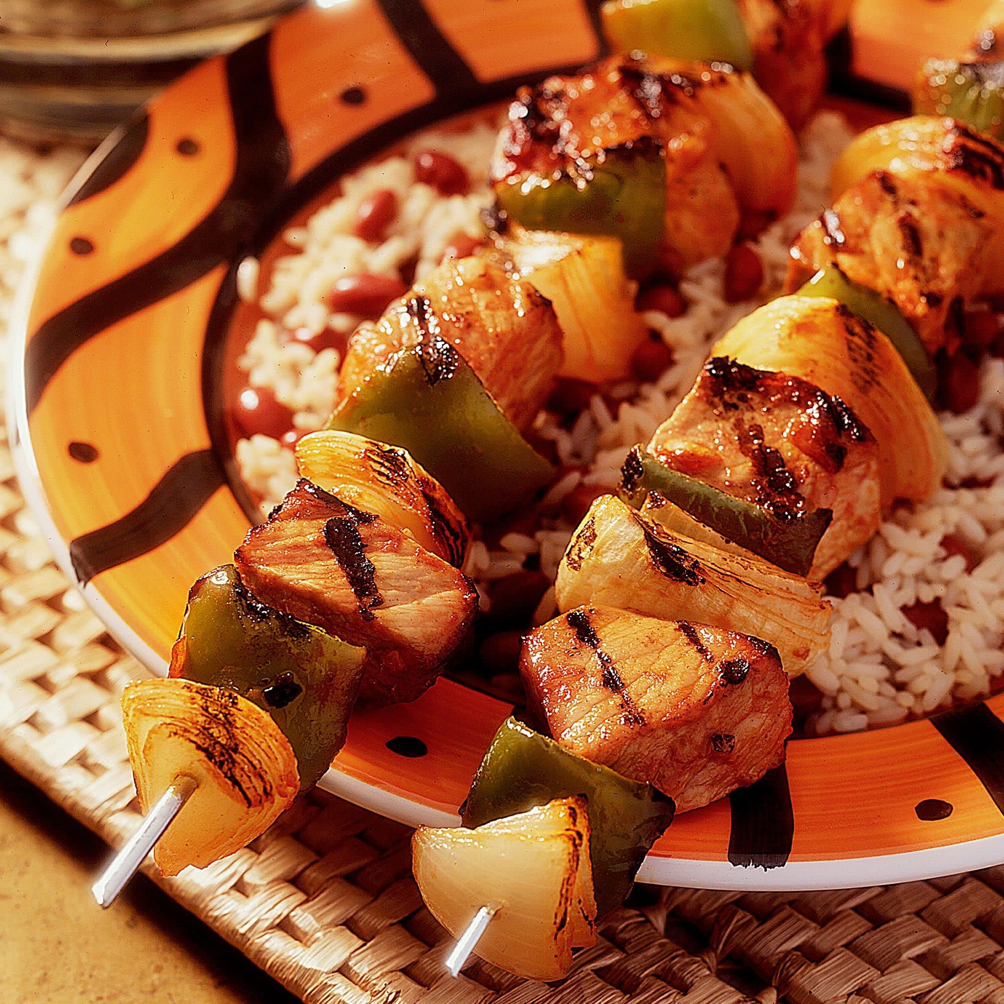 Lawry's verduras y piña a la parrilla glaseadas, añaden dulzor