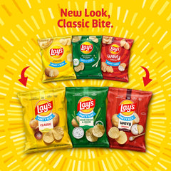 Lay's bolsa clásica 1 oz en mano para tamaño práctico
