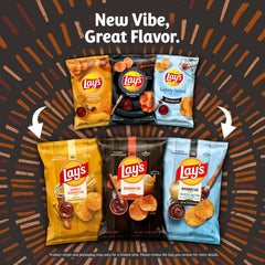 Lay's variedades desplegadas mostrando la amplia selección